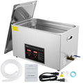 for Watch 30L Timer 752W Ultrasonic Instruments Glass Certified Professional Jewelry FCC Coin 304 Industrial Grade Cleaner Digital BENTISM Heating Sonic CE with Large RoHS Cleaner Cleaner Ring