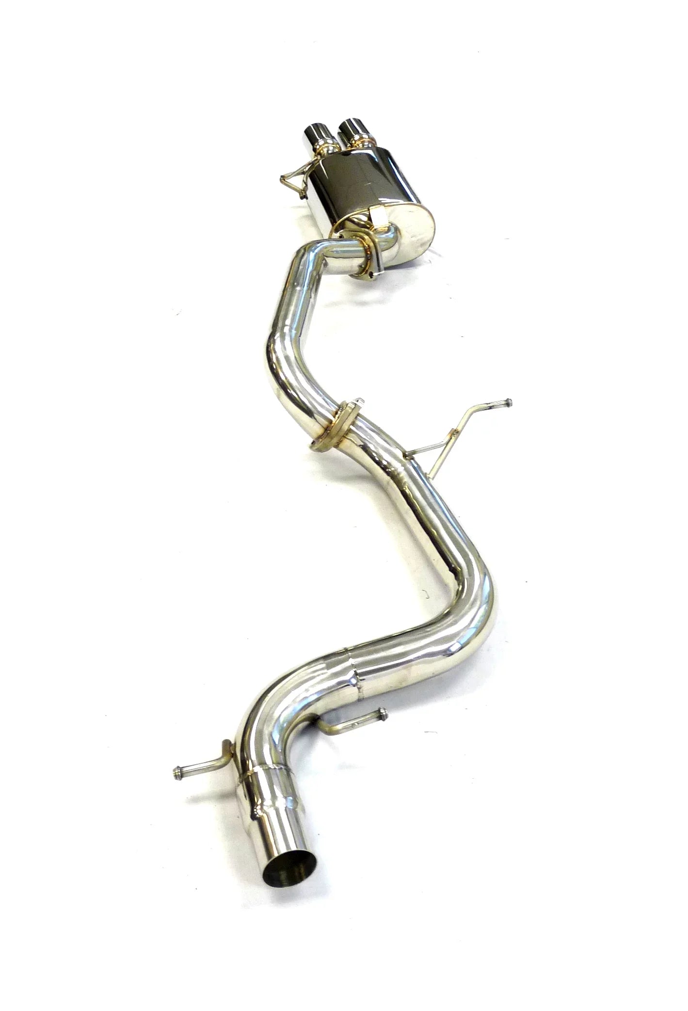 Volkswagen to MKV For GLI Jetta 10 Steel 2.0L By Stainless Jetta 05 2.5L, Exhaust OBX Catback 06-11