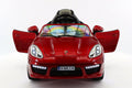 Parental Kids Roadster | with Electric Cherry Red Car 12V Ride-On Remote Kiddie R/C
