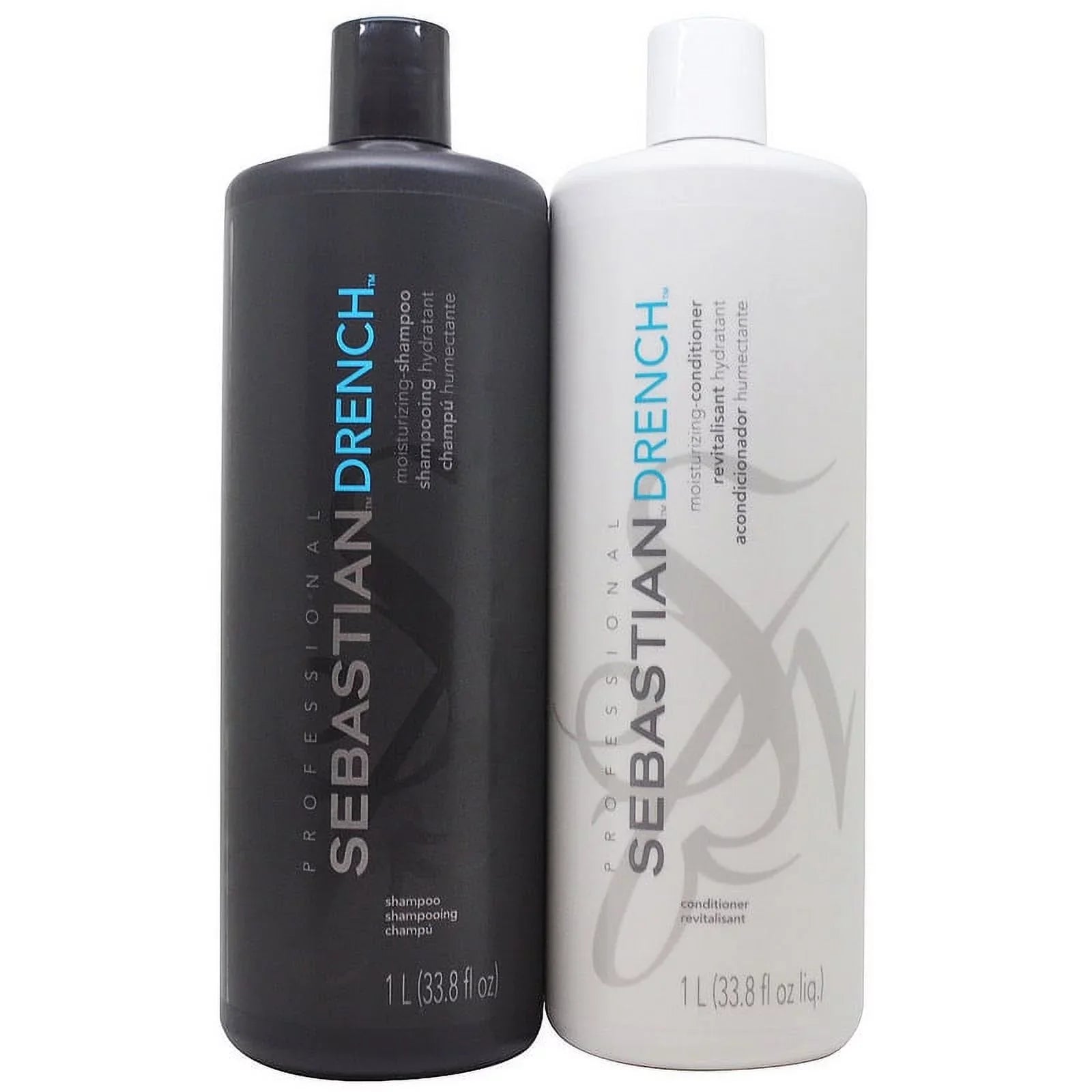 Conditioner Drench / fl. Shampoo 1000 Sebastian ml Set, oz. and 33.8