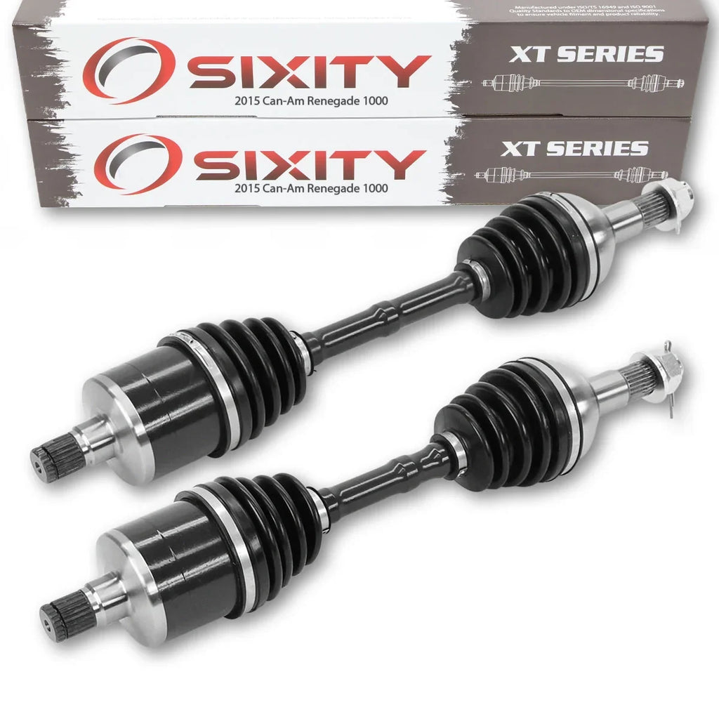 2 - Axle with Can-Am compatible Right 4X4 Rear Renegade Left XXC XT 2015 1000 Sixity EFI-STD pc