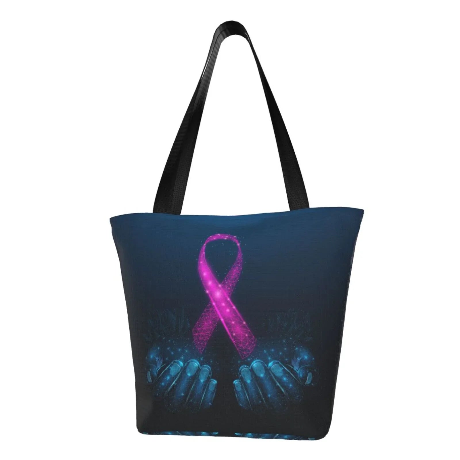 Handbags Are Two Tote Holds Bag Human Large Pink Bag,Shoulder Shopping Ribbon Hobos Bag Awareness Women'S Hands Capacity Lukts