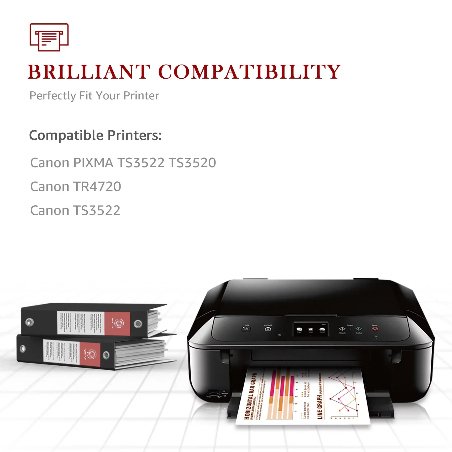 Ink TS3520 Capacity TR4700 275XL Ink 276 Printer TS3500 Cartridges for TR4720 High Black, Color) PG-275XL Pixma 276XL CL-276XL TS3522 (2 Ink Cartridges TR4722 275 and 1 for 276 275 Canon