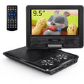 HD Screen, Yoton 9.5" Built-in Kids Portable Battery Player Hours Car, DVD for 4-6 and 7.5" with Swivel