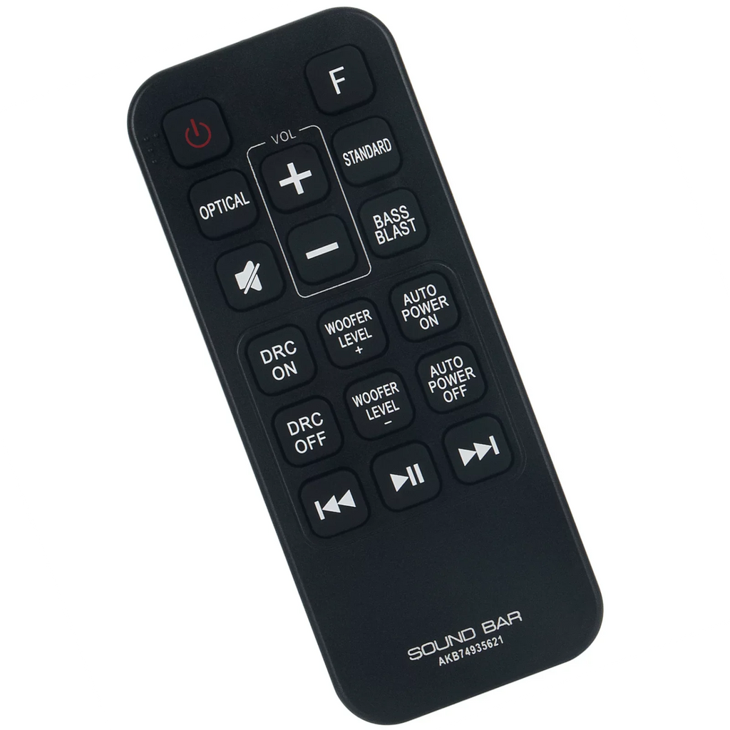 Wireless Replacement SPJ2B-W AKB74935621 SJ2 Control for Sound Remote Bar LG