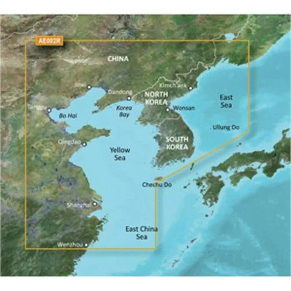 g3 Vision® - Yellow microSD™/SD™ VAE002R - - HD Sea BlueChart® Garmin