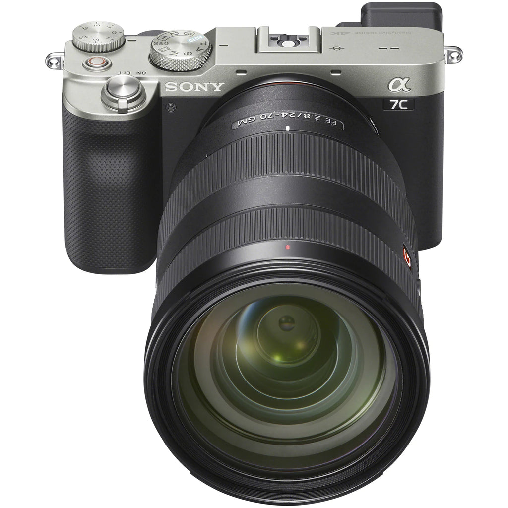 24-70mm Master G Body a7C with Photography Full w/ F2.8 Silver Sony ILCE7C/S Mirrorless Software Sony Bundle Camera GM Lens Deco Case and Gear Zoom Backpack Frame Accessories SEL2470GM FE ,