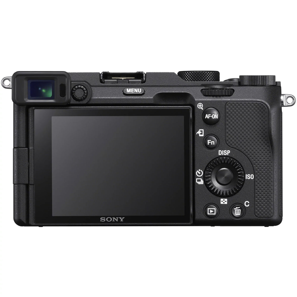 Interchangeable Shooting Battery Frame + ACCVC1 + Vlogger Accessories Remote Gear Bundle & Grip ILCE7C/B Full a7C Sony Bag Body Lens with 2 Camera Wireless GP-VPT2BT Only w. Mirrorless Deco Kit Black