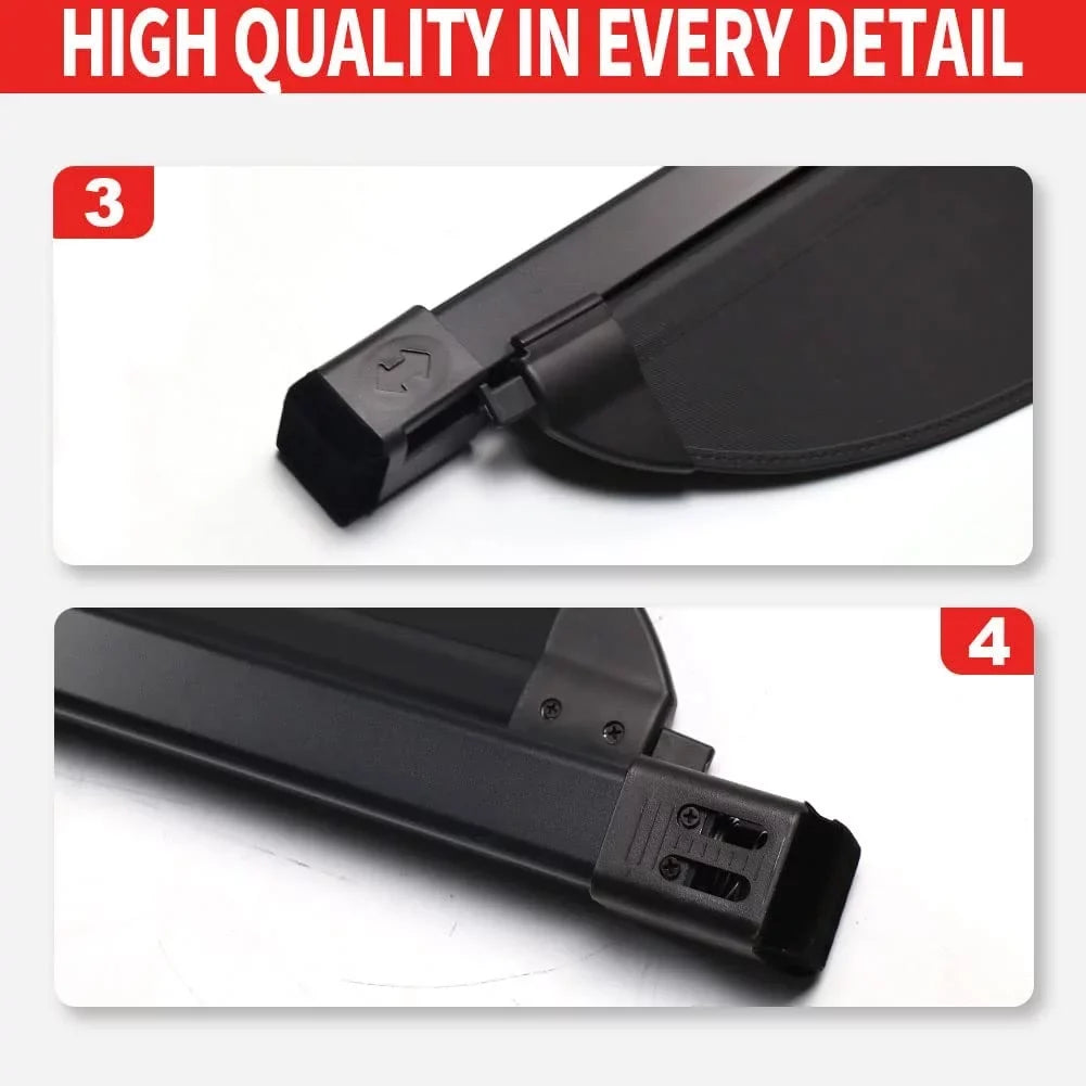 2020 Shield 2017 2018 Black Retractable Fit Cargo 2019 Tucson 2016-2021 Accessory Privacy Shade, Rear Hyundai SUV Tucson Cover for Trunk 2021 2016 Hyundai