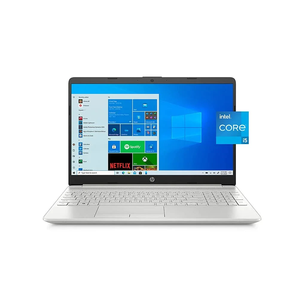10, i5-1135G7(Beats Intel Speakers, DDR4 Graphics, 2021 Iris Intel 12GB 11th RAM, Silver, Gen HD HP Webcam, USB 512GB 32GB Laptop 15.6 Card PCIe FHD Computer, Windows SSD, Core i7-1065g7), Stereo Xe