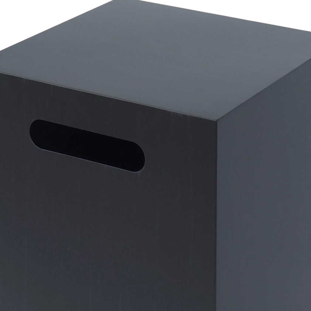 Grey Iron Gas Fire Outdoor Pit Dark , Rectangular Reign
