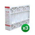 MERV Replacement Filter Pack 3 Honeywell 11 - For Air 16x25x4