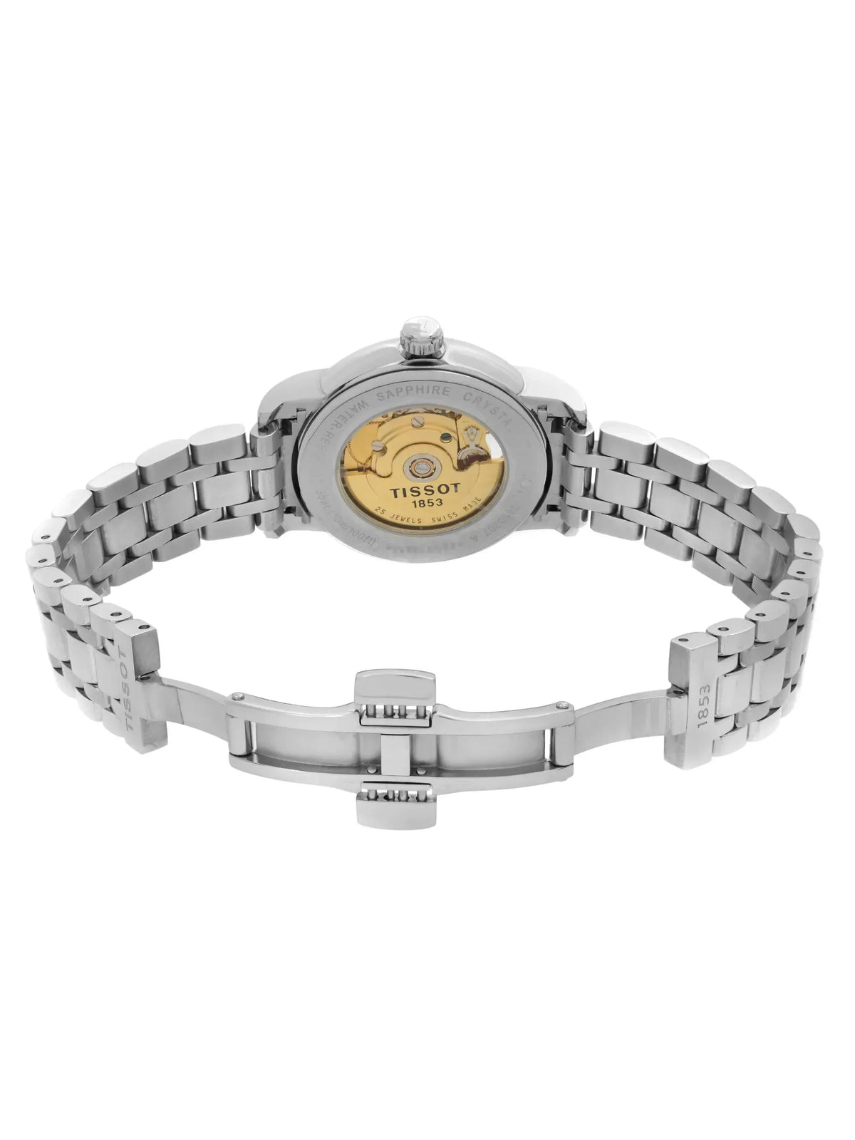 T050.207.11.116.00 (Like Lady Automatic Tissot New) Pre-owned MOP Heart Watch