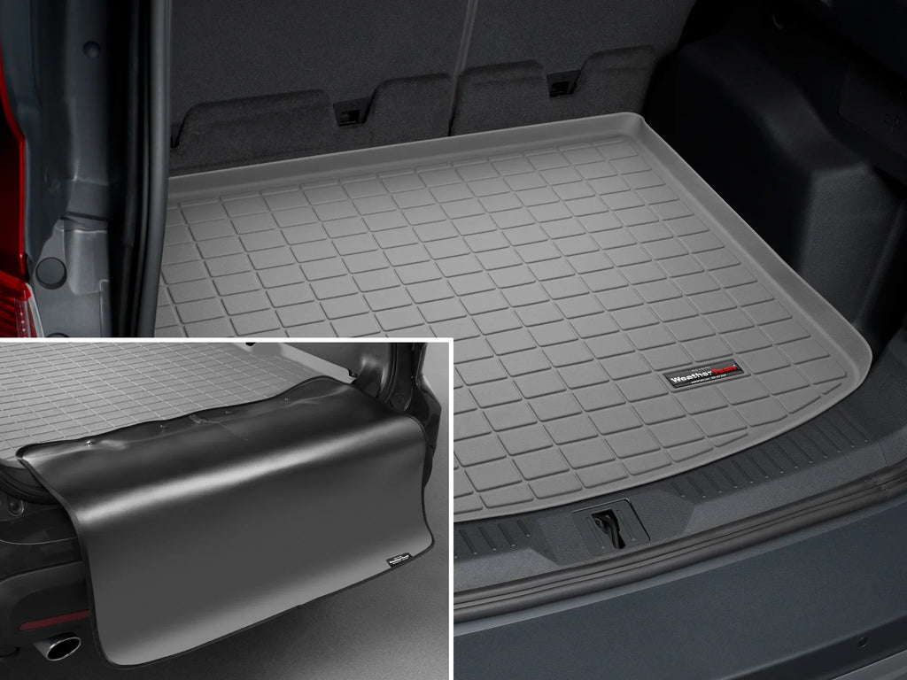 with - Bumper Protector, Protector Escape, MKC Behind Grey with Cargo Trunk With Bumper Liner 2nd Row Seating compatible WeatherTech