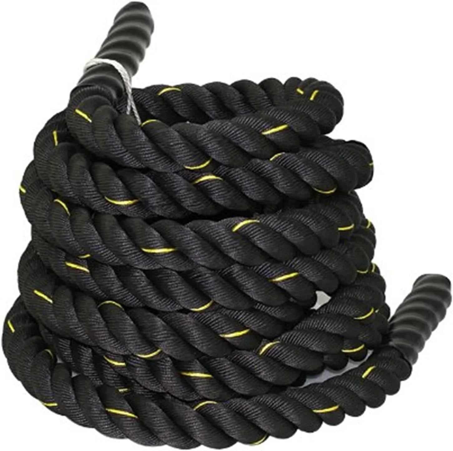 Strength 1.5" Workout Training 30FT Exercise Rope Ropes Indoor Dacron Home Poly Battle Diameter Core Fitness