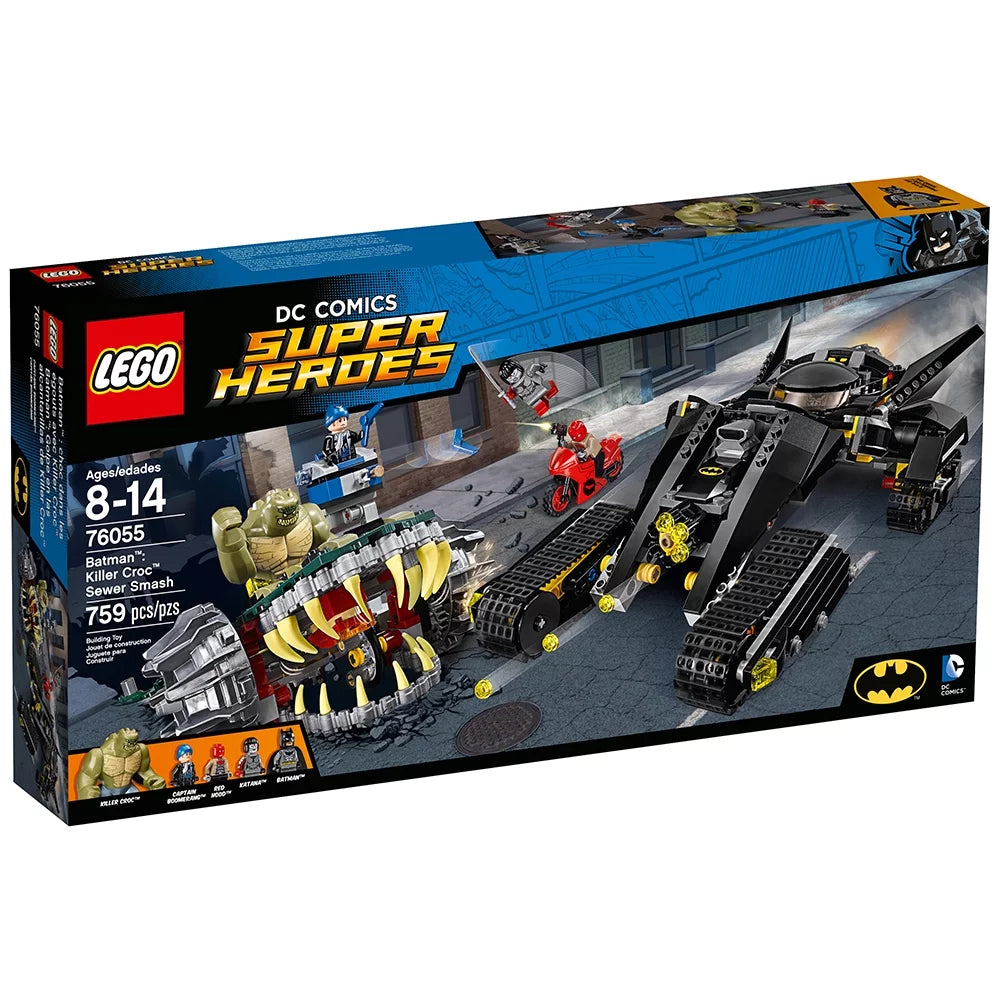 Heroes Smash Croc™ Super LEGO Killer Batman™: Sewer 76055