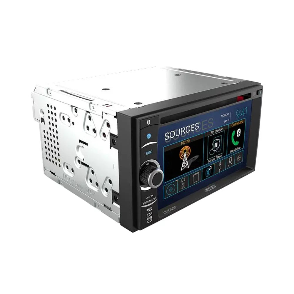 6.2 Inch with Jensen Camera and Bullet Bluetooth CDR5620 Receiver Backup New CD/DVD