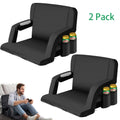 Women's Tournament Wide Worcest Thicken National Folding Bleachers, Lawns, for 2 Stadium Pack Backyards Bleacher Soccer for Seat, Waterproof Chair