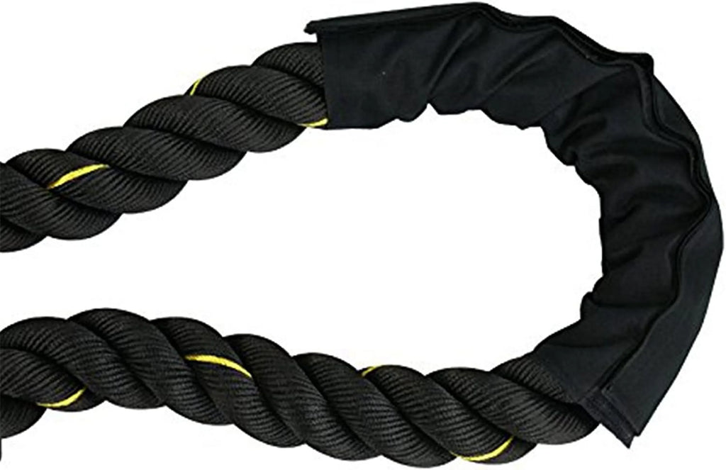 Strength 1.5" Workout Training 30FT Exercise Rope Ropes Indoor Dacron Home Poly Battle Diameter Core Fitness
