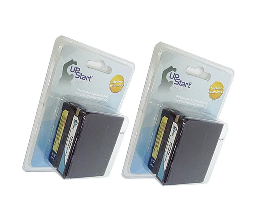 Battery Battery - Sony Camera UpStart Sony Lithium-Ion) Pack 7.4V, Battery Digital for High Capacity High GV-A100 NP-F970 2x Capacity Replacement (6600mAh, -