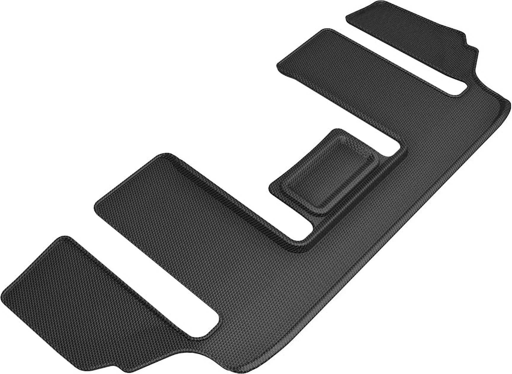 Row with MAXpider MAZDA (BLACK) Floor Third 3D Mat compatible - 2020-2023 KAGU CX-9 6-SEATS