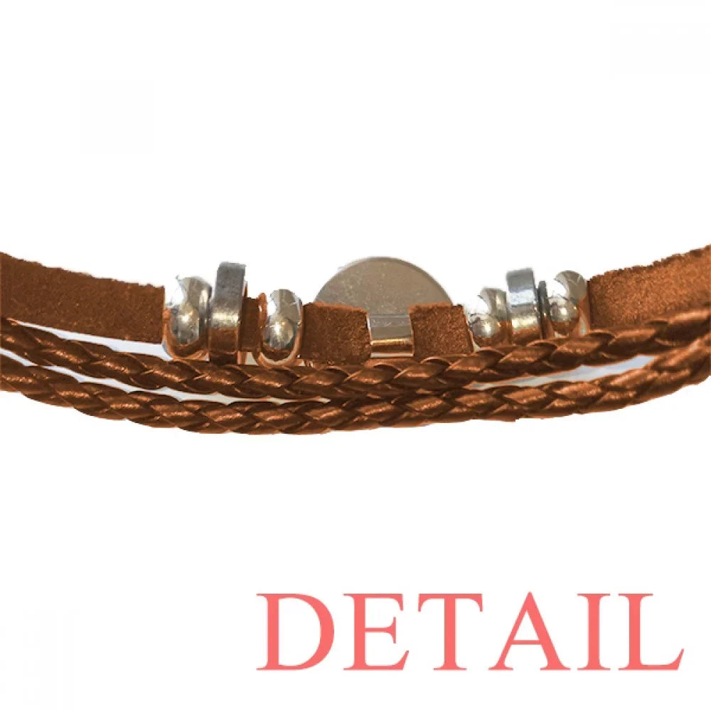 Bracelet Stylish Saturday Wristband Characters Jewelry Leather Ornament