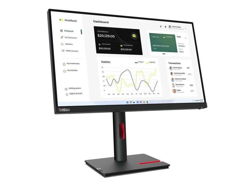 '- 23 Monitor inch T23i-30 Lenovo ThinkVision