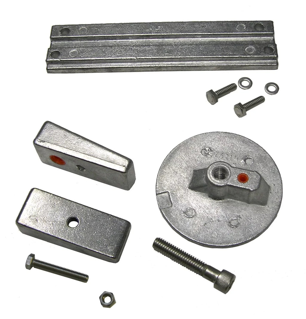 Optimax Kit Verado Complete 8M010755, Grade Kit Zinc Mercury 18-6156 4 US And Fits CMVERDO4KIT, Anode 95111, Outboards Replaces Military Zinc