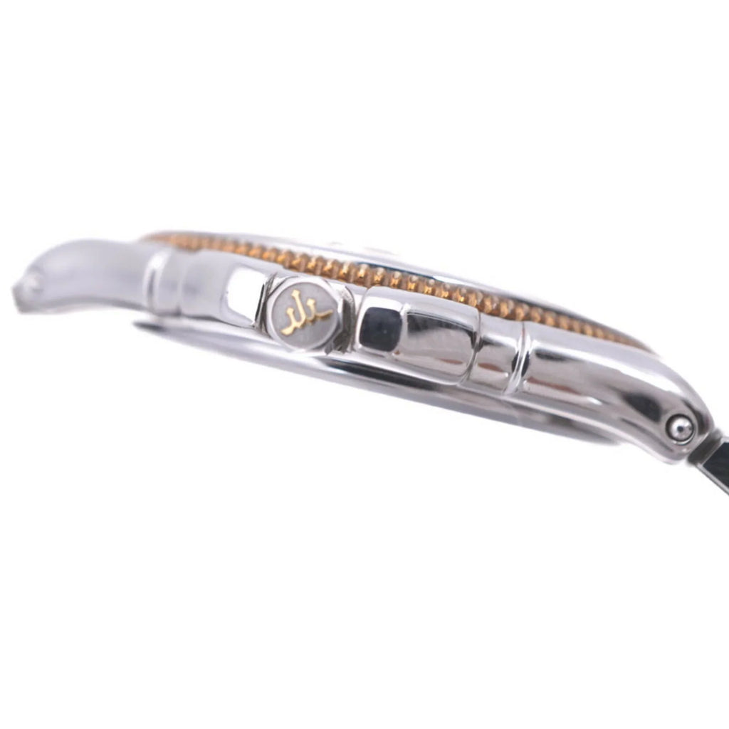 Seiko watch (Fair) Pacific 8J82-6A20 silver/gold Credor quartz Pre-Owned K18/SS