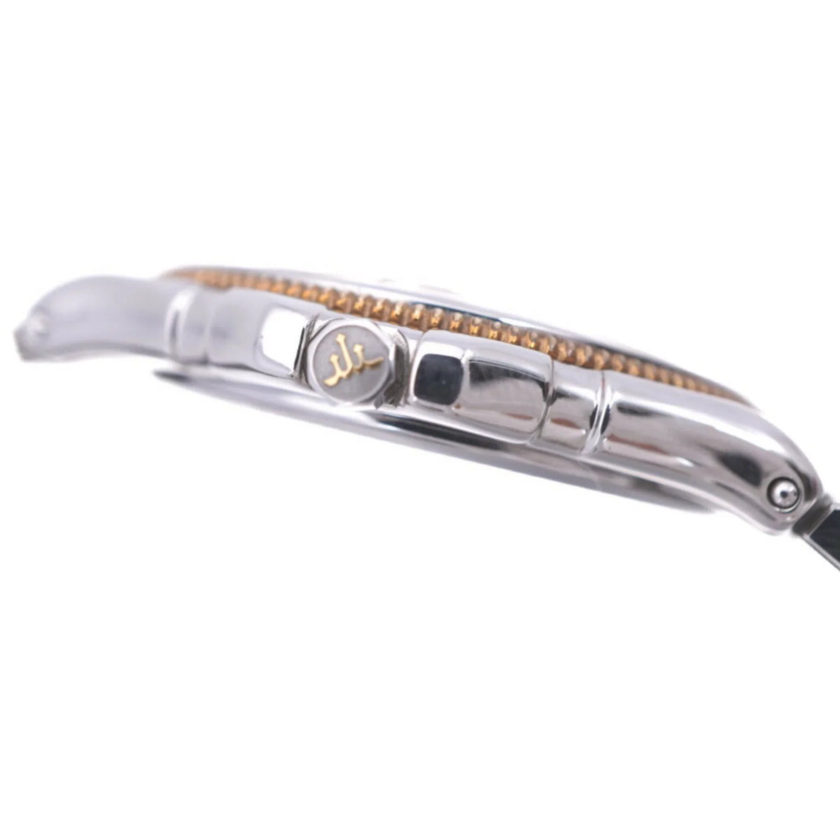 Seiko watch (Fair) Pacific 8J82-6A20 silver/gold Credor quartz Pre-Owned K18/SS