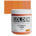 Body 16 Golden oz, Orange Cadmium Acrylic, Artist Heavy