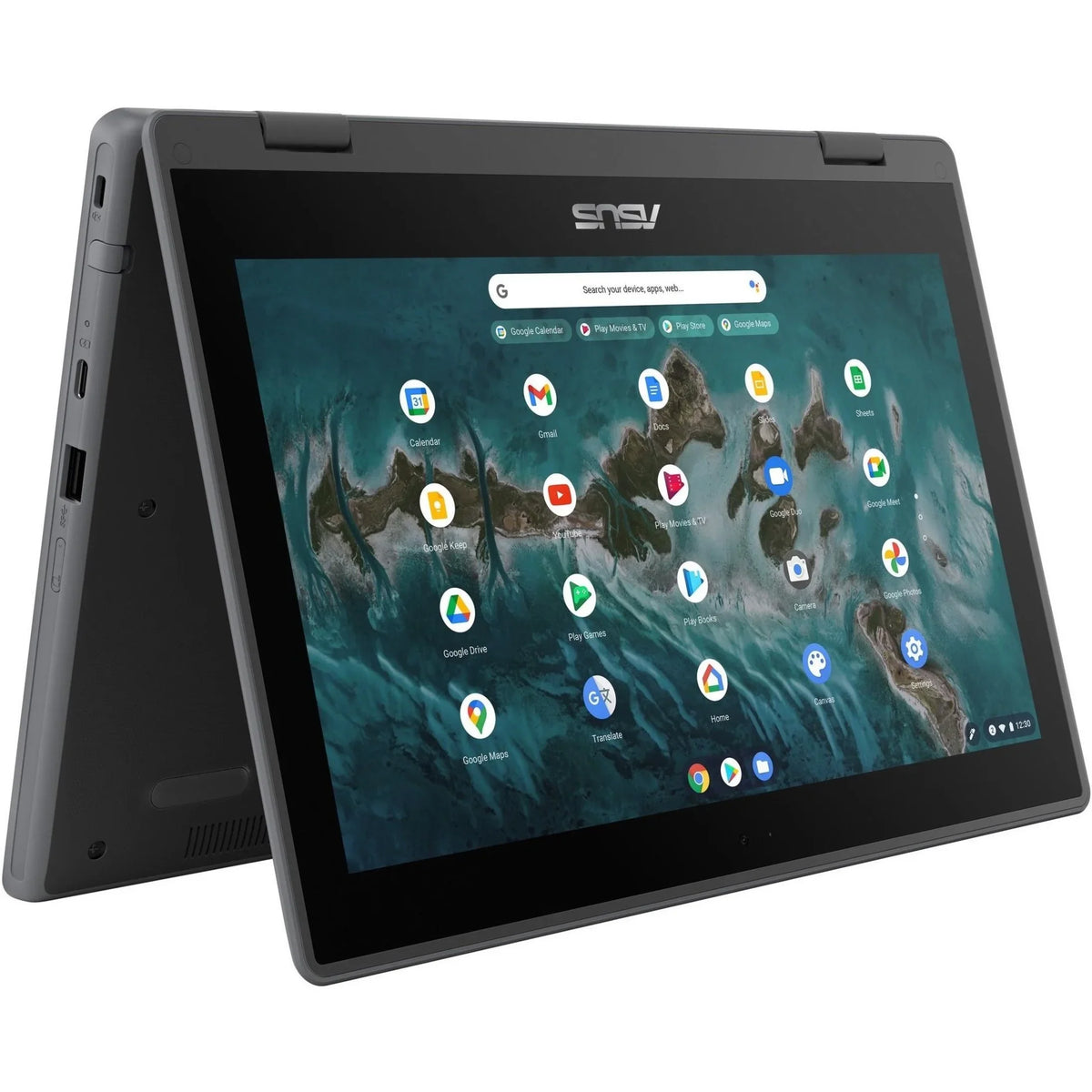 Celeron Touchscreen, CR1100FKA-YZ184T N5100, 64GB 11.6" SSD, Chromebook Asus Flip Intel ChromeOS,