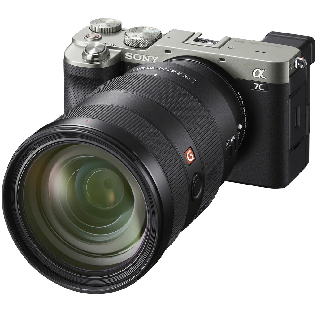 24-70mm Master G Body a7C with Photography Full w/ F2.8 Silver Sony ILCE7C/S Mirrorless Software Sony Bundle Camera GM Lens Deco Case and Gear Zoom Backpack Frame Accessories SEL2470GM FE ,