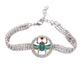 Bracelet Jewelry Yellow Blue Chain Anklet Egypt Red Tennis Atonism Beetle Diamond