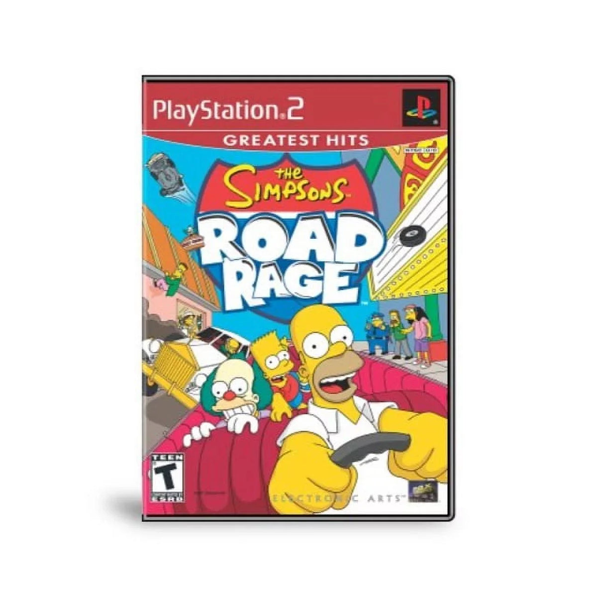Electronic [Physical] PlayStation 2, The Road Simpsons: Arts, Rage,