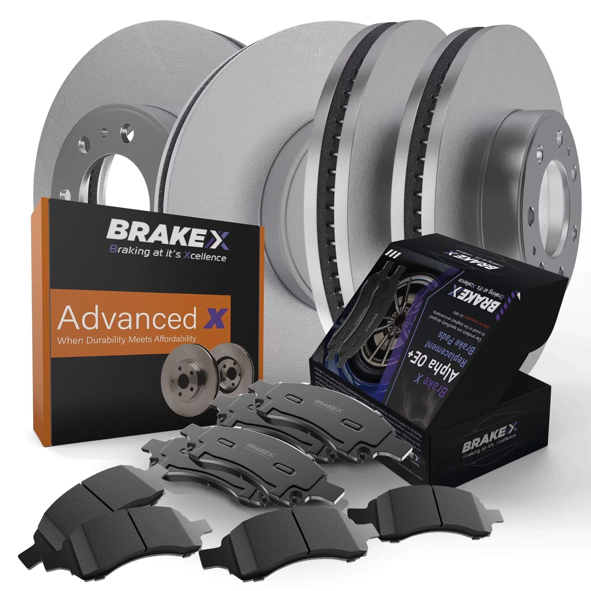 Rear] 2012-2017 Kit Brake Replacement [Front and Set Pads X Buick and 2.4 Disc Ceramic Rotors Premium For Verano | 12 X Piece Brake Advanced |