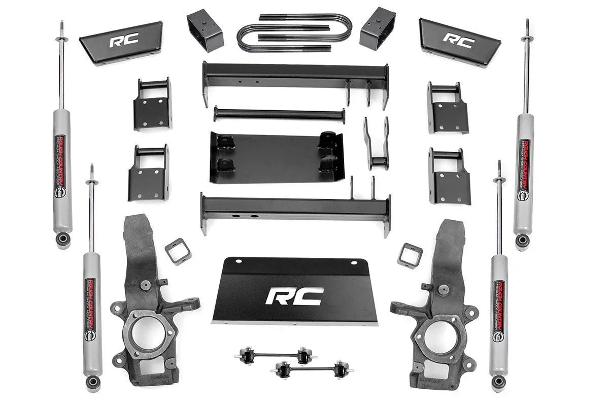 N3 System Knuckles F150 4WD 1997-2003 | Rough Country 5" Suspension (fits) Lifted | 476.20 Lift | Kit Shocks