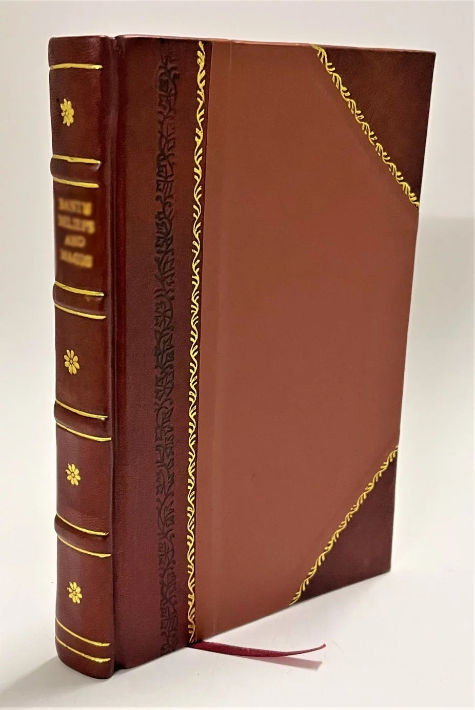 Maria (1857) [Leather Eugenio Brunelli di Bianchi Rumori Elogio nata Bound] /