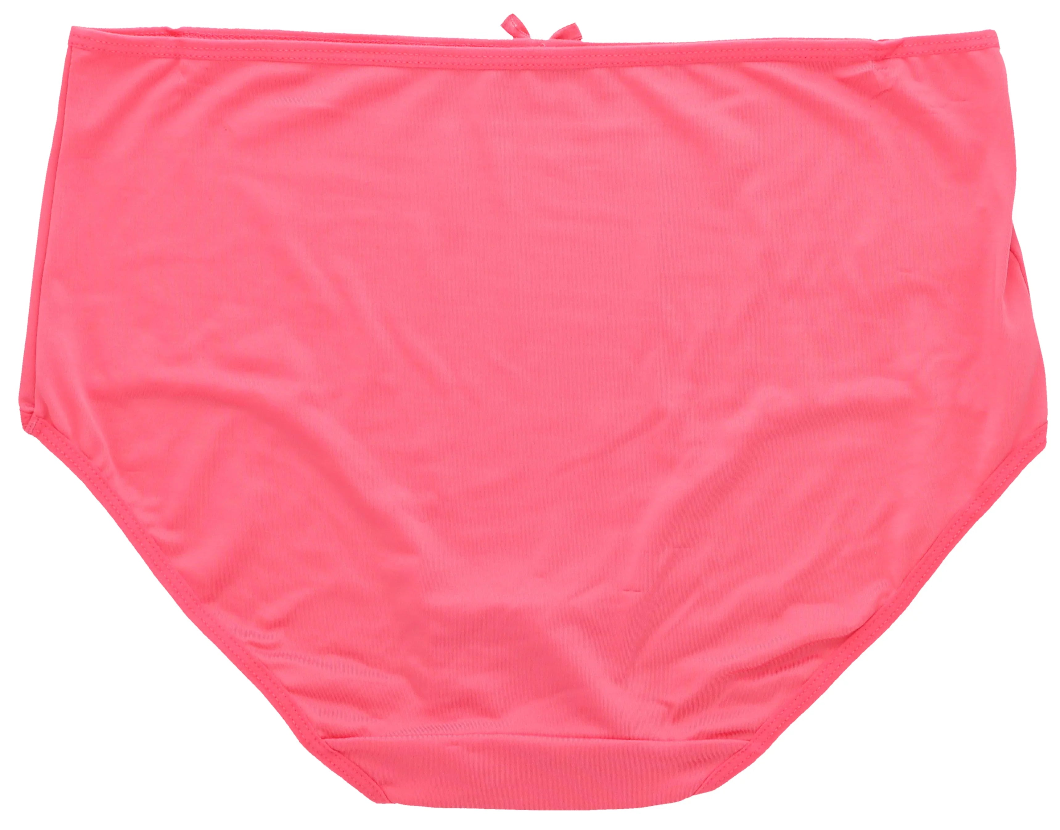 (X-Large, Plus Hot Florals) Pink Delta Intimates Sexy (5Pr) Burke Classic Women's Brief High Rise Size Panties Black