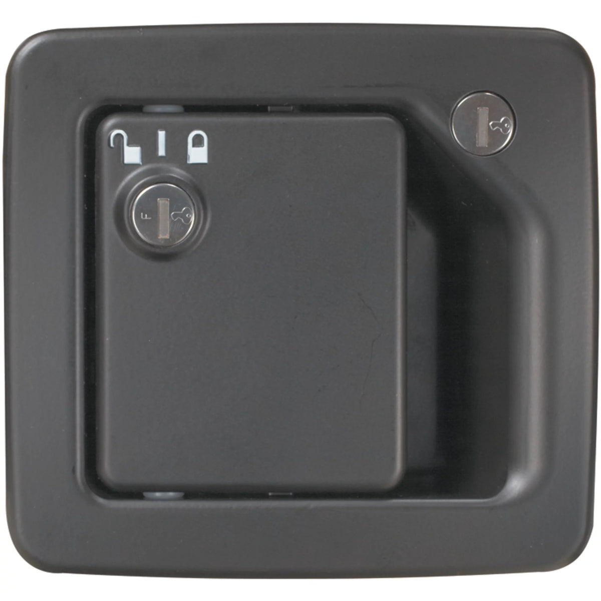 Black RV Door T507 Deadbolt Entrance MH RV Handle Designer with Hardware