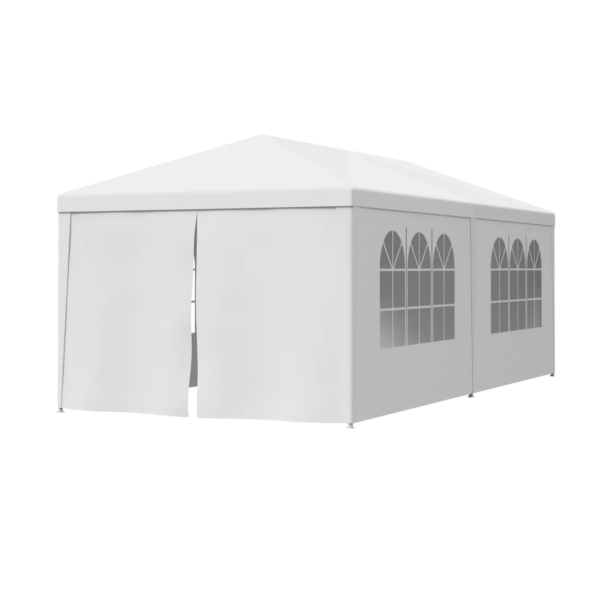 Side Canopies 8.00, Event Zeny Pavilion Tent Party Gazebo Wedding Walls, White 10'x20' Canopy 6 Outdoor with