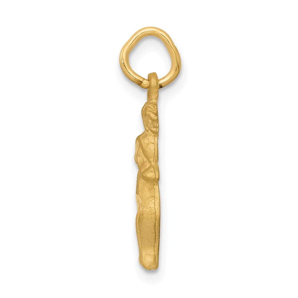 10 FJC 6 kt x Yellow Gold mm Charm Finejewelers Gemini 20 Zodiac