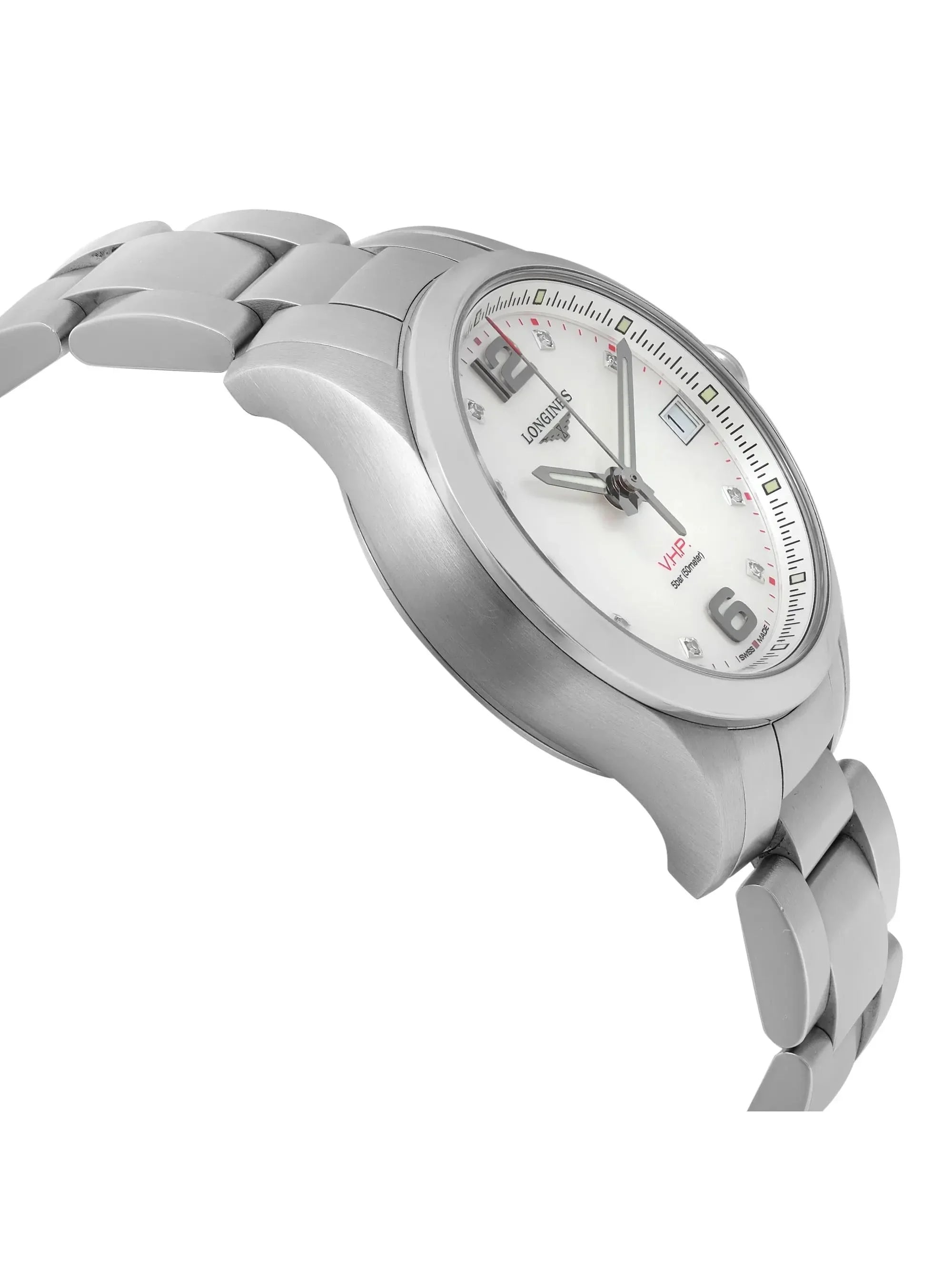 Longines Ladies Conquest 36mm L3.316.4.87.6 (Like V.H.P. Watch Pre-owned New)