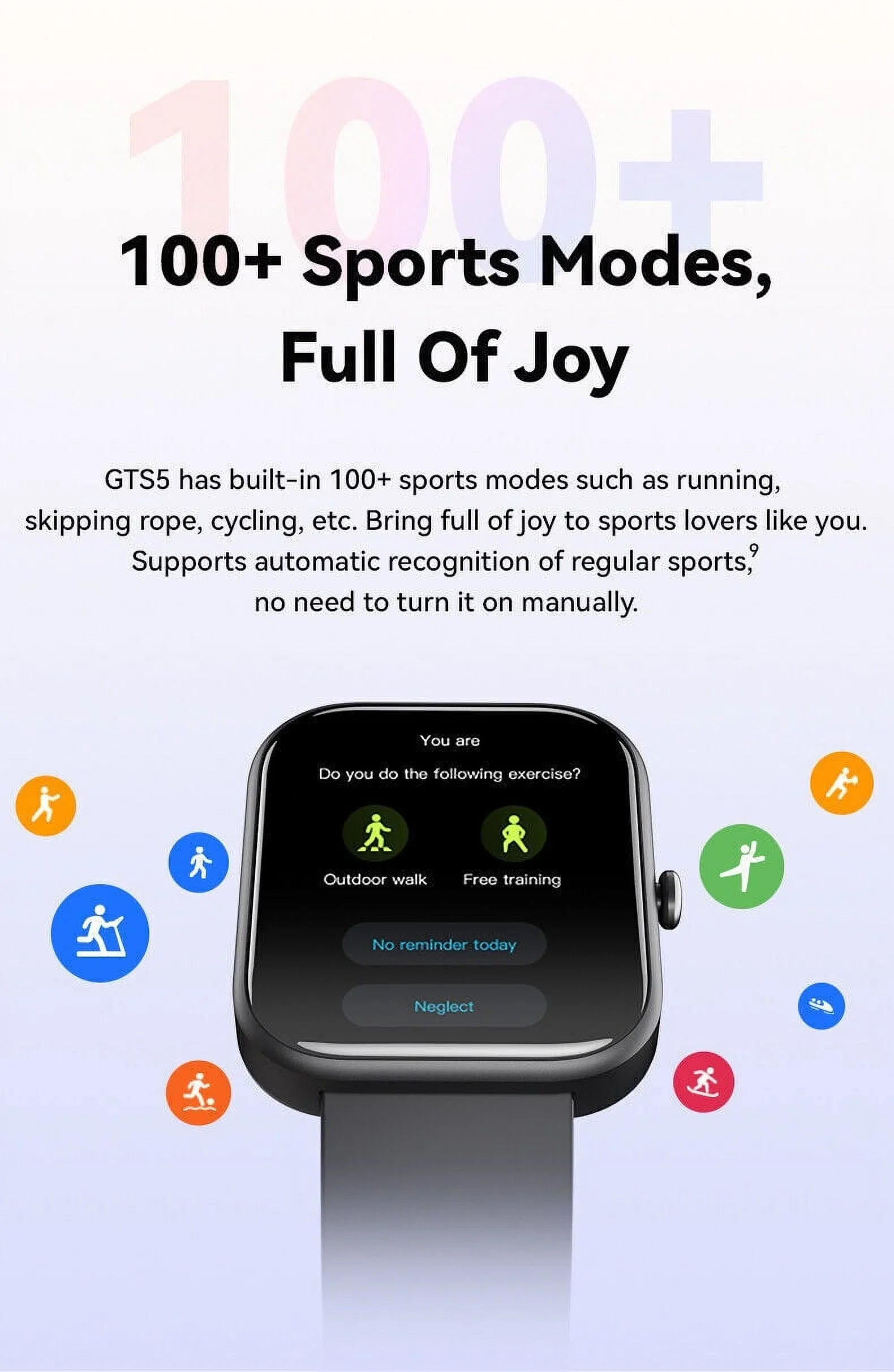 Men Pressure Smart Black Fitness Android iOS Women and Tracker Blood GTS5 Watch for