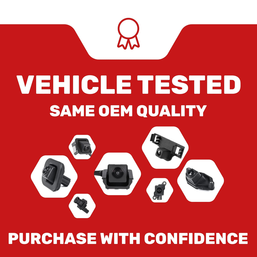 Chevrolet / (2016-2019) Replacement Camera 1500, GMC for Tailgaters # 3500, w/o Backup EZ Master 84079952, AVM 23244435 Silverado 2500, OE w/o Lift, Part Sierra