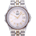 Seiko watch (Fair) Pacific 8J82-6A20 silver/gold Credor quartz Pre-Owned K18/SS