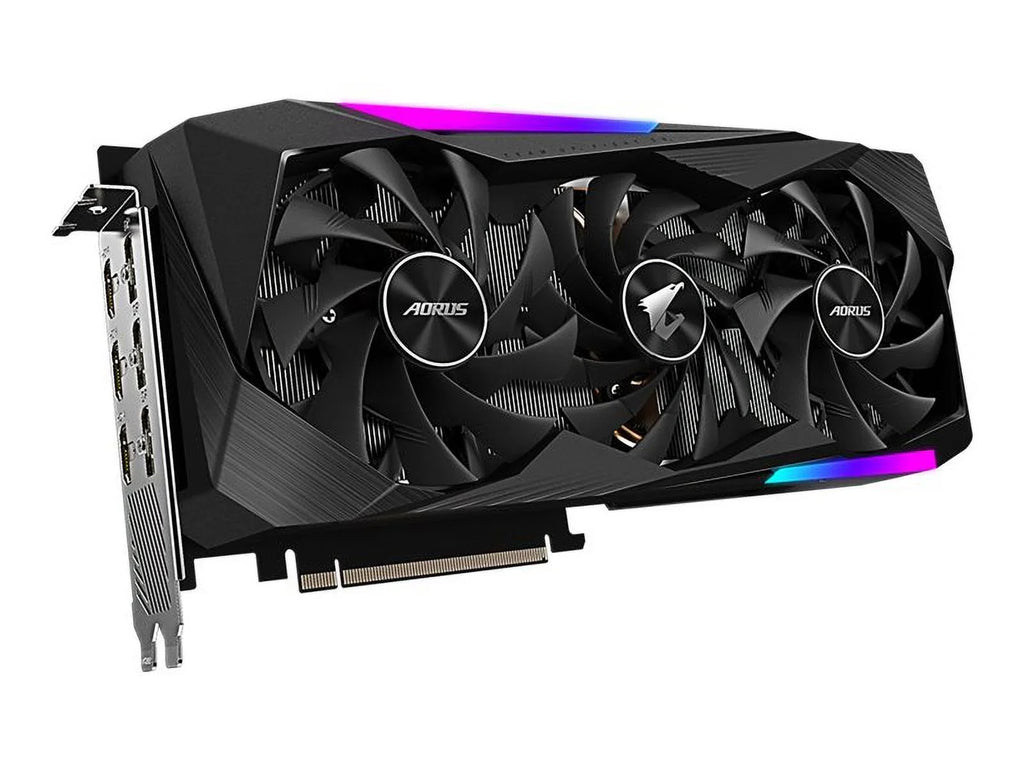 AORUS x16 (rev. 4.0 GF 3 8 8G - PCIe Graphics RTX - GB Gigabyte HDMI 3 GDDR6 MASTER 3070 card 3070 x GeForce RTX DisplayPort, x - 1.1) - -