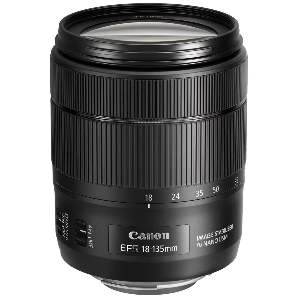 Canon Memory ZeeTech Camera DSLR + 64GB + Bundle SanDisk Card 18-135mm Lens with Accessory USM IS 90D EOS