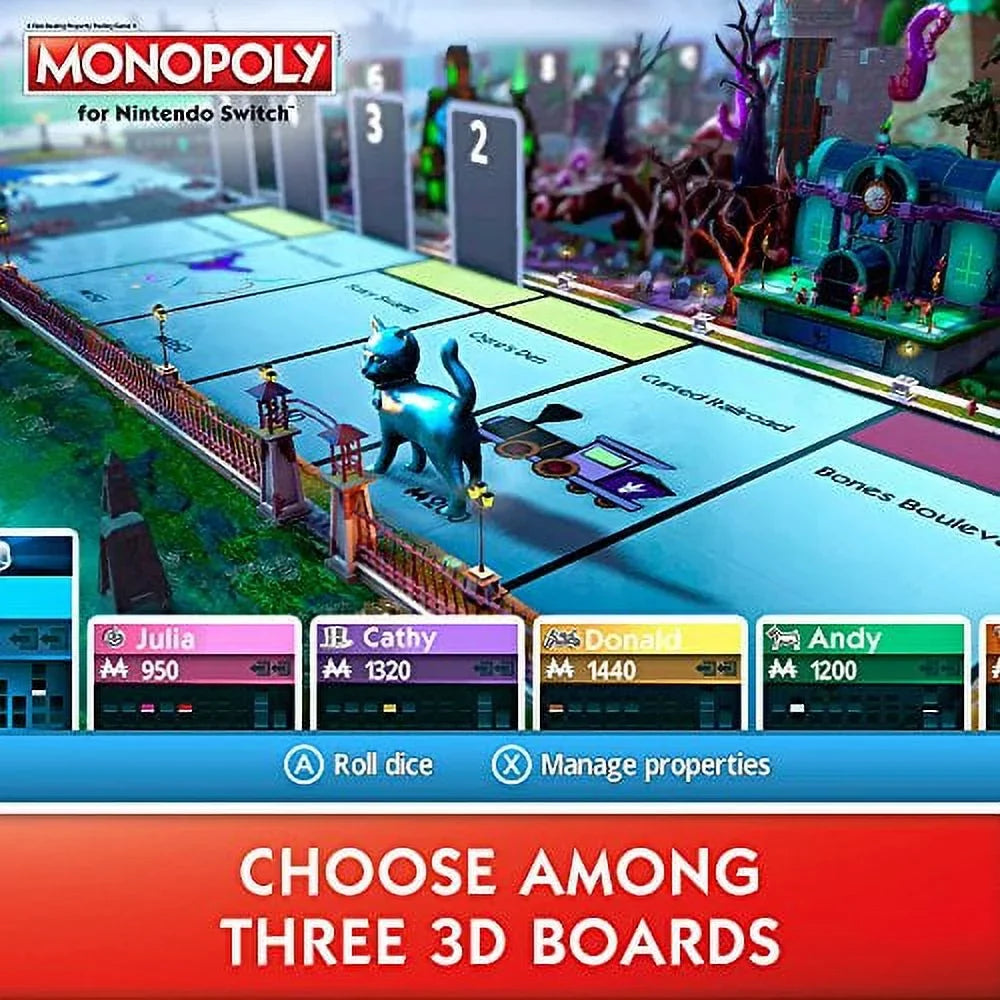NSW [video FOR game] (US) [video MONOPOLY NINTENDO game] SWITCH