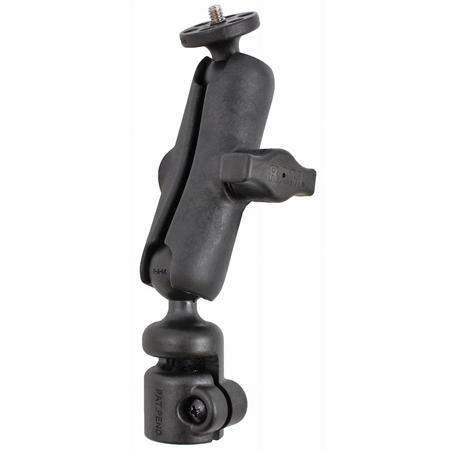 adapter) (telescopic with - kit Mounting rubber, composite mount high-strength threaded RAM ball, pole - camera 1" pole, Tele-Mount base -